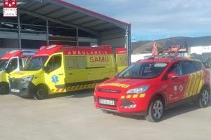 Accident en l'aeròdrom de Viver: Tres treballadors ferits en esfondrar-se el sostre d'una nau