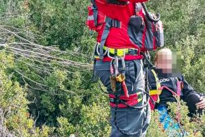 Herida una ciclista tras sufrir un accidente en Onil