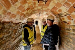 Comienzan las obras que permitirán rehabilitar y poner en valor el refugio antiaéreo de la Guerra Civil ubicado en la Plaza de Arriba