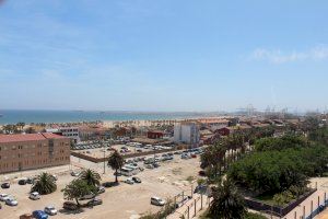 Un nuevo edificio a 300 metros de los Bloques Portuarios del Cabanyal albergará a sus vecinos tras su derribo