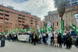 CSIF se concentra para denunciar “la pésima planificación de recursos humanos” del Consell y el “caos en Función Pública”