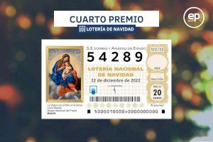 El primer cuarto premio de la Lotería de Navidad cae íntegro en Calatayud