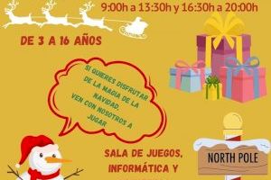 La Pequeteca de Ausiàs March celebra la Navidad con actividades para peques y jóvenes