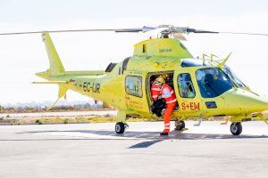 Un trabajador cae de diez metros de altura en Canet d’en Berenguer