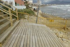 Alicante mejora el acceso a la playa del Cabo de las Huertas