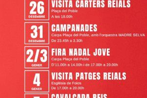 Foios celebra una gran festa de Cap d'Any per a donar la benvinguda al 2023