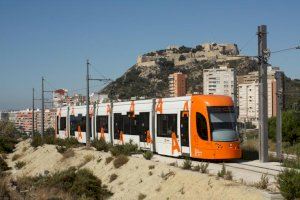 La Generalitat ofreció 162.925 trenes y tranvías en la red del TRAM d'Alacant en 2022