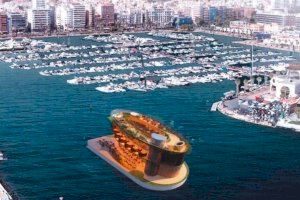 La Generalitat inyectará 300.000 euros para la isla flotante del puerto de Alicante