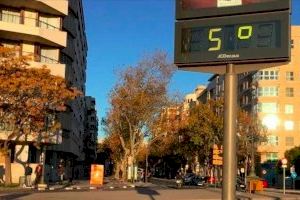 Más frío este jueves y se mantiene el aviso amarillo por viento en la C. Valenciana