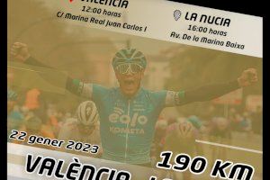 La Nucía será la meta de la prueba ciclista ‘Clàssica Comunitat Valenciana’ este domingo