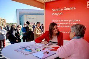 Sandra Gómez: “Benimàmet tindrà un centre de dia junt al seu centre de salut”