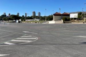 El aparcamiento de Mercasa, operativo ya tras la Copa del Mundo de Ciclocross