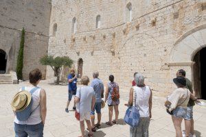 El Castell de Peníscola augmenta un any més les seues visites i aconsegueix nivells anteriors a la pandèmia