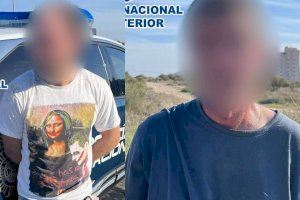 Detenidos dos varones cuando estaban robando en una casa de campo de Alicante
