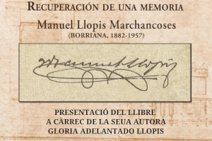 Borriana descobreix passatges inèdits de la seua història amb la biografia de Manuel Llopis