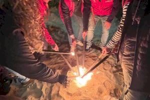 Peñíscola acoge el desfile de caballerías y enciende la hoguera de Sant Antoni