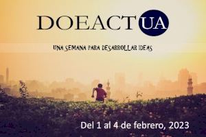 La Universitat d’Alacant inicia el seu programa institucional d’emprenedoria amb DOEACTUA