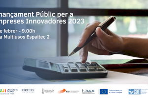 Espaitec presenta les línies de finançament públic per a empreses innovadores durant 2023