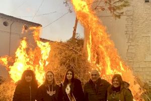 Montaverner celebra la fiesta de San Antonio Abad