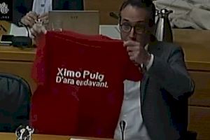 El PP acusa a la Generalitat de dar ayudas covid a “la empresa que hizo las camisetas de la campaña del PSPV”