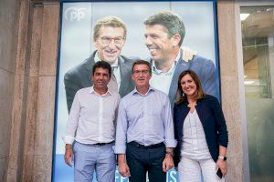 El PP se lanza a recuperar Valencia con Feijóo, Rajoy y Aznar este fin de semana en la capital