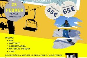 L’àrea de Joventut de l’Alcúdia de Crespins organitza un viatge a la neu per al 25 de febrer