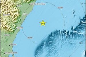 El mar frente a Castelló y Burriana vive dos terremotos esta semana