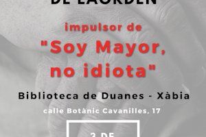 El impulsor de la campaña “Soy Mayor. No idiota” acercará a Xàbia su lucha por recuperar la atención presencial en los bancos