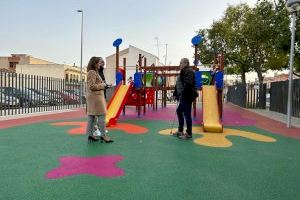 Benejúzar culmina la reforma del parque infantil situado en la calle Salvador Dalí con una inversión de 20.000 euros