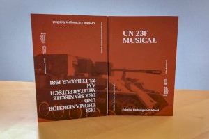 El Institut Valencià de Cultura presenta el libro ‘Un 23-F musical’, de Cristina Urchueguía Schölzel