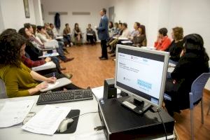 La Diputació de València duplica el número de plazas y de cursos formativos para los empleados de la Administración Local