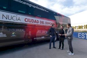 Nuevo autobús con la rotulación de “La Nucía, Ciudad del Deporte”