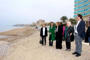 Oropesa reclama al Gobierno adecuar de manera urgente la playa Morro de Gos