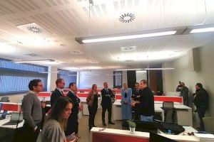 De España resalta el efecto tractor de Alicante a nuevas empresas innovadoras en la inauguración del nuevo Centro Avanzado DXC Technology