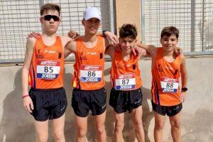 José Marín i Teo Pérez (CA Safor Teika) competiren amb la selecció valenciana en nacionals de marxa en ruta