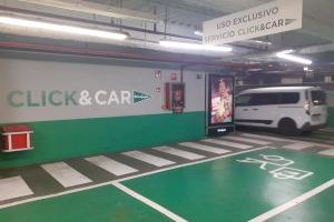 El Corte Inglés mantiene su servicio de recogida Click&Car en Valencia domingos y festivos