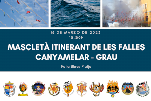 Las fallas del Canyamelar-Grau preparan una “Mascletà Itinerant”