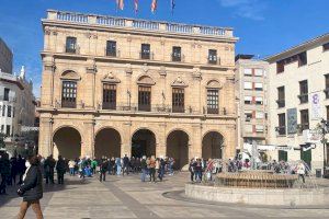 Momentos de confusión en la plaza Mayor este martes