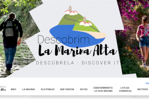 L'àrea de cultura, turisme i patrimoni de la MACMA presenta la nova web "Descobrim la Marina Alta"