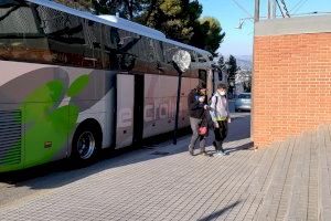 El servei d'autobús a les vesprades al poliesportiu registra 4.675 usuaris durant el mes de febrer