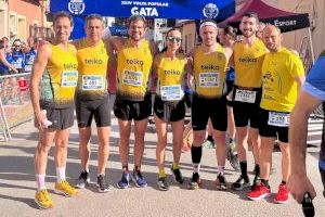 El CA Safor Teika estuvo en las carreras de Gata de Gorgos y en la Nocturna del Palomar