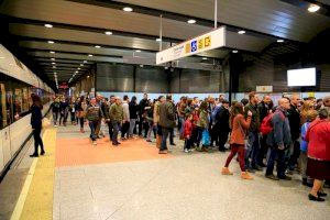 Las estaciones de Xàtiva y Colón de Metrovalencia permanecerán cerradas durante las mascletaes del 16 al 19 de marzo