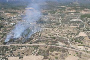 Reabren el tráfico ferroviario entre Valencia y Zaragoza por un incendio junto a la estación minera de Caudiel