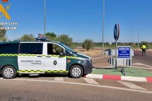 La Guardia Civil intensifica los controles de alcohol y drogas dentro del dispositivo de seguridad vial de Fallas