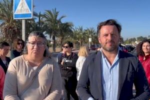 Pablo Ruz denuncia la falta de seguridad vial del colegio Els Garrofers