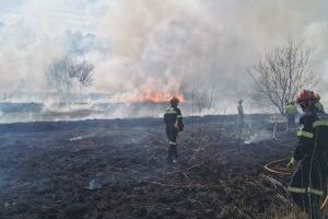 Un incendio obliga a desalojar el camping de Viver