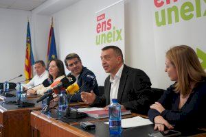 Ens Uneix aterra a les comarques d'Alacant amb els regidors de Muro Ángel Mollà i Xelo Cascant