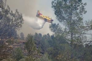 El incendio de Castellón vive sus horas más decisivas antes de un domingo infernal