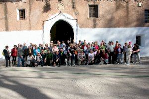 L’Associació de Jubilats i Pensionistes de Ròtova realitzà una passejada al voltant de Sant Jeroni de Cotalba