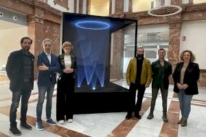 Una peça de ‘light art’ de Radiante obri el Menador a exposicions del Consorci de Museus